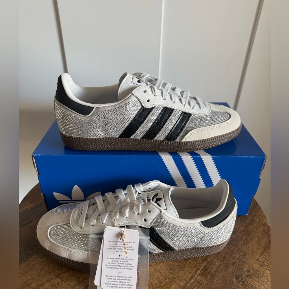 NEW Crystal/Rhinestone Sambas - Picture 2 of 11